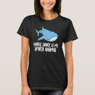 Camiseta O Tubarão De Baleia É O Meu Espírito Animal Cute W