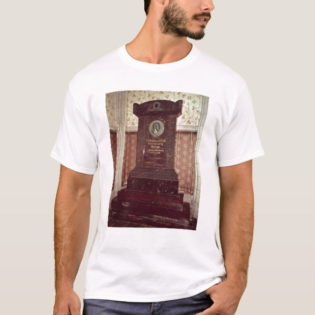 Camiseta O túmulo de Carl Linnaeus (Frente)