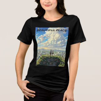 Camiseta O Último de Nós Anime - Bella+Canvas Women's Tri-B