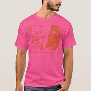 Camiseta O Último do Tributo do Cobrir Mohicans