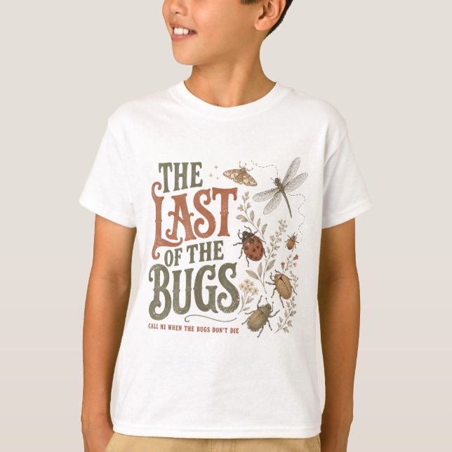 Camiseta O Último Dos Insetos (Frente)