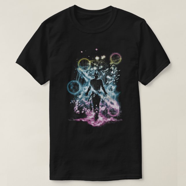 Camiseta o último espaço inferior 1 (Frente do Design)