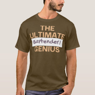 Camiseta O último gênio do Bartender
