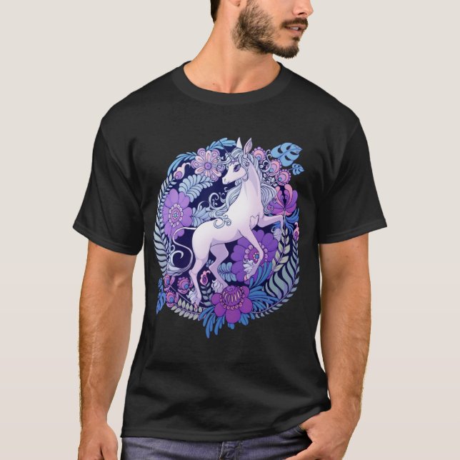 Camiseta O último menino unicórnio (Frente)