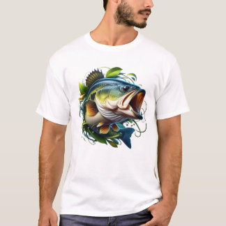 Camiseta O último paraíso do pescador - Camisa-T de pesca
