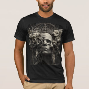 Camiseta O Último Santo de Bloom e Bone – Arte Fina Gótica