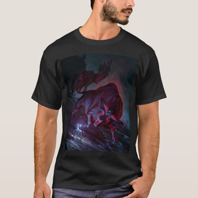 Camiseta O Último Unicórnio amigos (Frente)