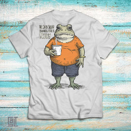 Camiseta O único agachamento que vou fazer hoje é o engraça