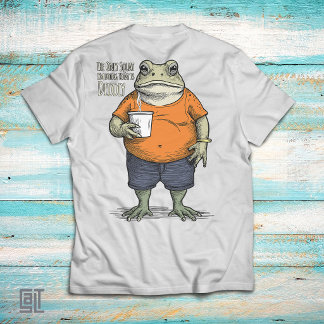 Camiseta O único agachamento que vou fazer hoje é o engraça