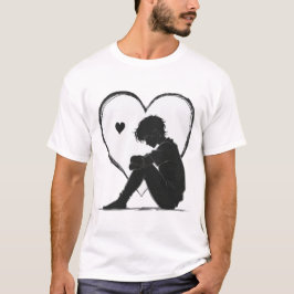 Camiseta O único apaixonado no meu mundo