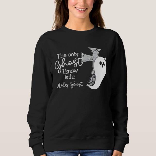 Camiseta O Único Espírito Que Eu Conheço É O Espírito Santo (Frente)