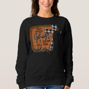 Camiseta O Único Fantasma Que Conheço É O Espírito Santo
