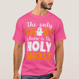 Camiseta O Único Fantasma Que Eu Conheço É A Caça ao Espíri