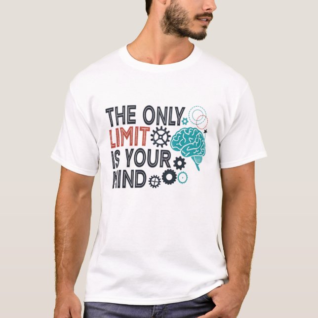 Camiseta O único limite é a sua mente (Frente)