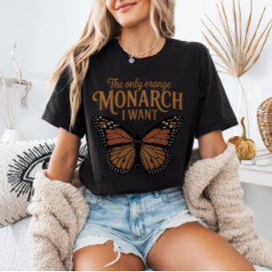 Camiseta O único monarca laranja que eu não quero reis na A