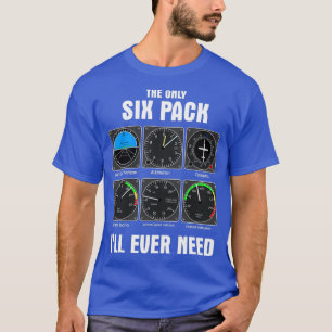 Camiseta O único pacote de seis que vou precisar de camisaT