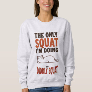Camiseta O único prato que estou fazendo é um gato preguiço