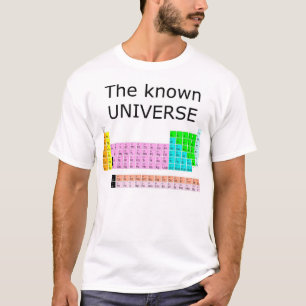 Camiseta O universo conhecido