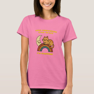 Camiseta O Universo Pode Esperar, Estou Cochilando Gato Fof