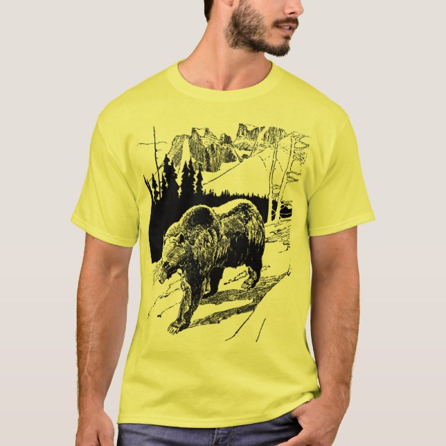 Camiseta O urso (Frente)