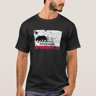 Camiseta O Urso Da Califórnia Está Se Mudando Para Wyoming 