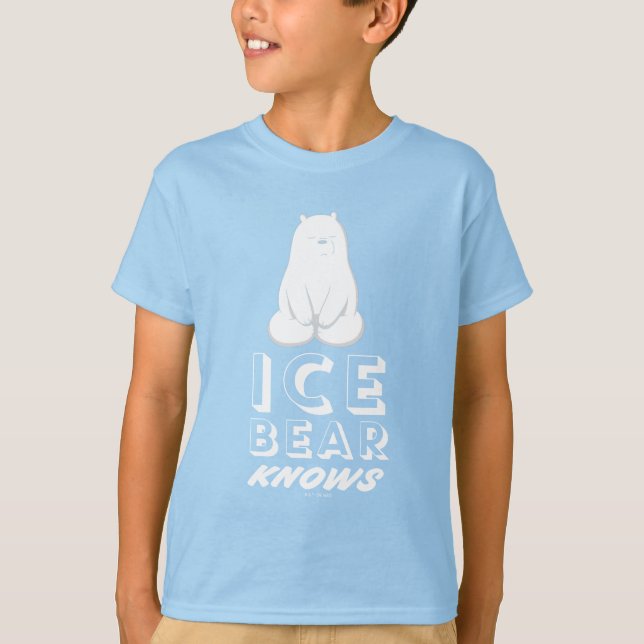 Camiseta O Urso De Gelo Sabe (Frente)