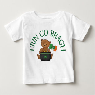 Camiseta O urso de ursinho Erin vai Bragh