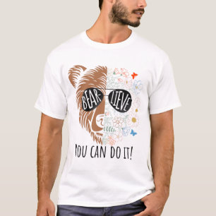 Camiseta O Urso Do Dia Acredita Que Consegues Fazer Um Bom