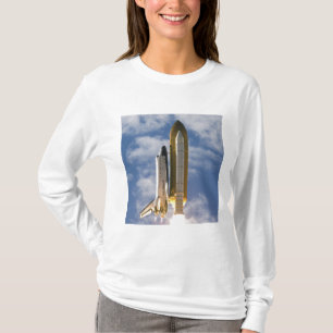 Camiseta O vaivém espacial Atlantis tira 6