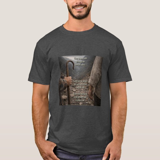 Camiseta O vale mais escuro (Frente)