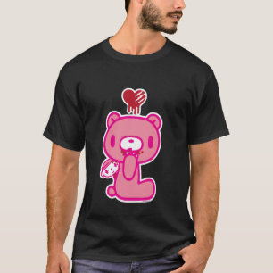 Camiseta O Valentão Urso Pity Coração de Amor Cortado