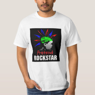 CAMISETA O VALOR FINGE ROCKSTAR