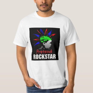 CAMISETA O VALOR FINGE ROCKSTAR