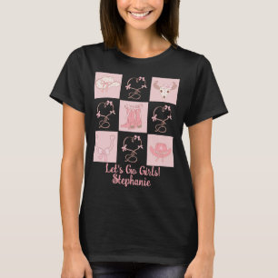 Camiseta O Vamos da Noiva Personalizada Ir Meninas! Bachelo