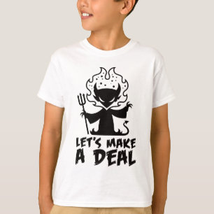 Camiseta O vamos Faz Um Acordo Com O Diabo