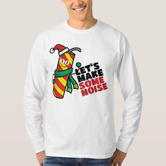 Camiseta O Vamos personalizável faz algum ruído (Frente)