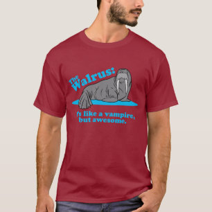 Camiseta O vampiro da morsa