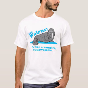 Camiseta O vampiro da morsa