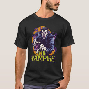 Camiseta O Vampiro Fang Ghoul Imortal Halloween Candy Então