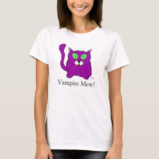 Camiseta O vampiro Mew parte superior