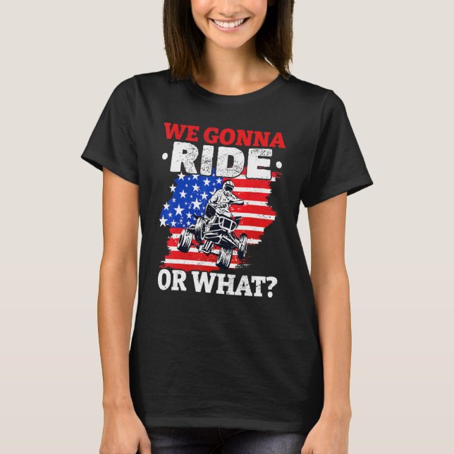 Camiseta O VANT Quad, que vamos andar (Frente)