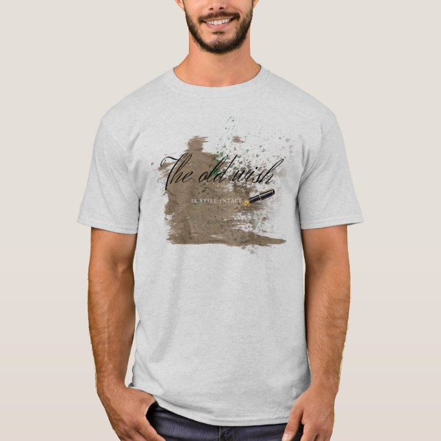 Camiseta O Velho Desejo Ainda Intacto - ThiBen t Khatypogra (Frente)