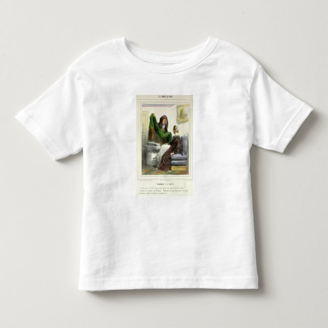 Camiseta O vendedor de pano (Frente)