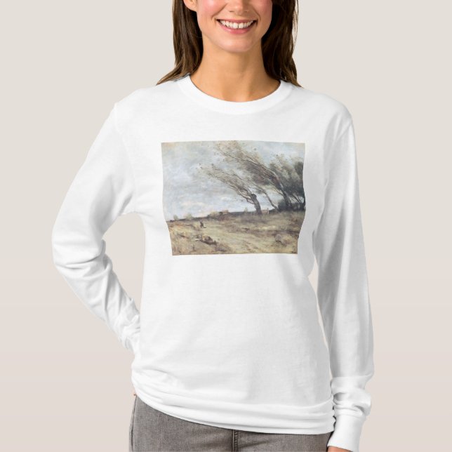 Camiseta O ventania de vento, c.1865-70 (Frente)
