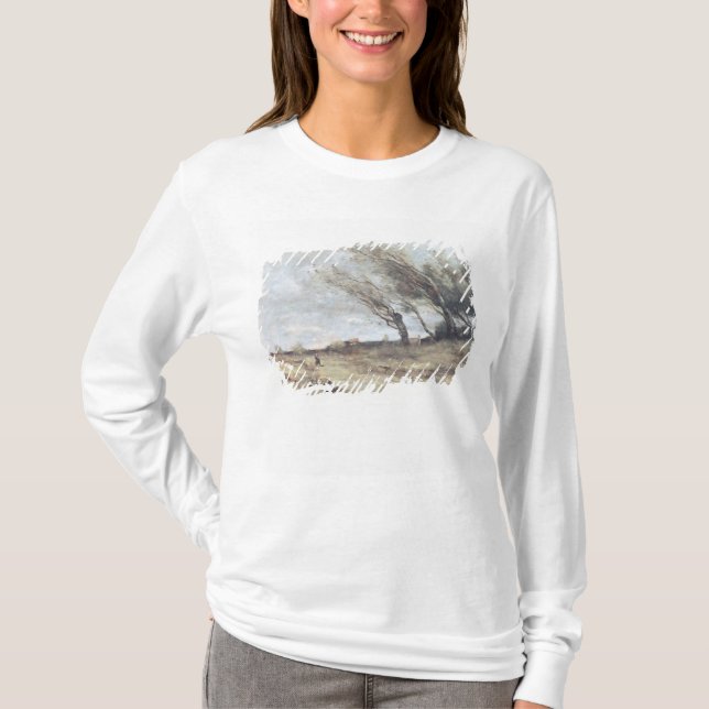 Camiseta O ventania de vento, c.1865-70 (Frente)