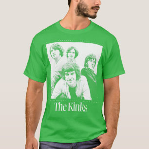 Camiseta O ventilador do estilo retroativo dos Kinks Design