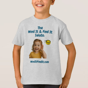 Camiseta O Vento Enrola e Descobre Saudação