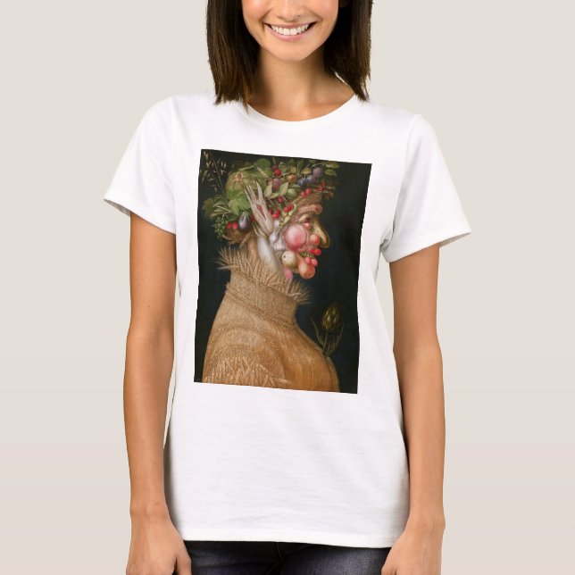 Camiseta O Verão, Arcimboldo (Frente)