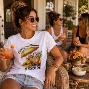 Camiseta O Verão é Tempo de Varanda