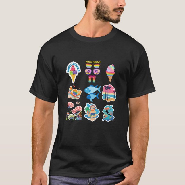 Camiseta O verão é uma coleção incrível (Frente)